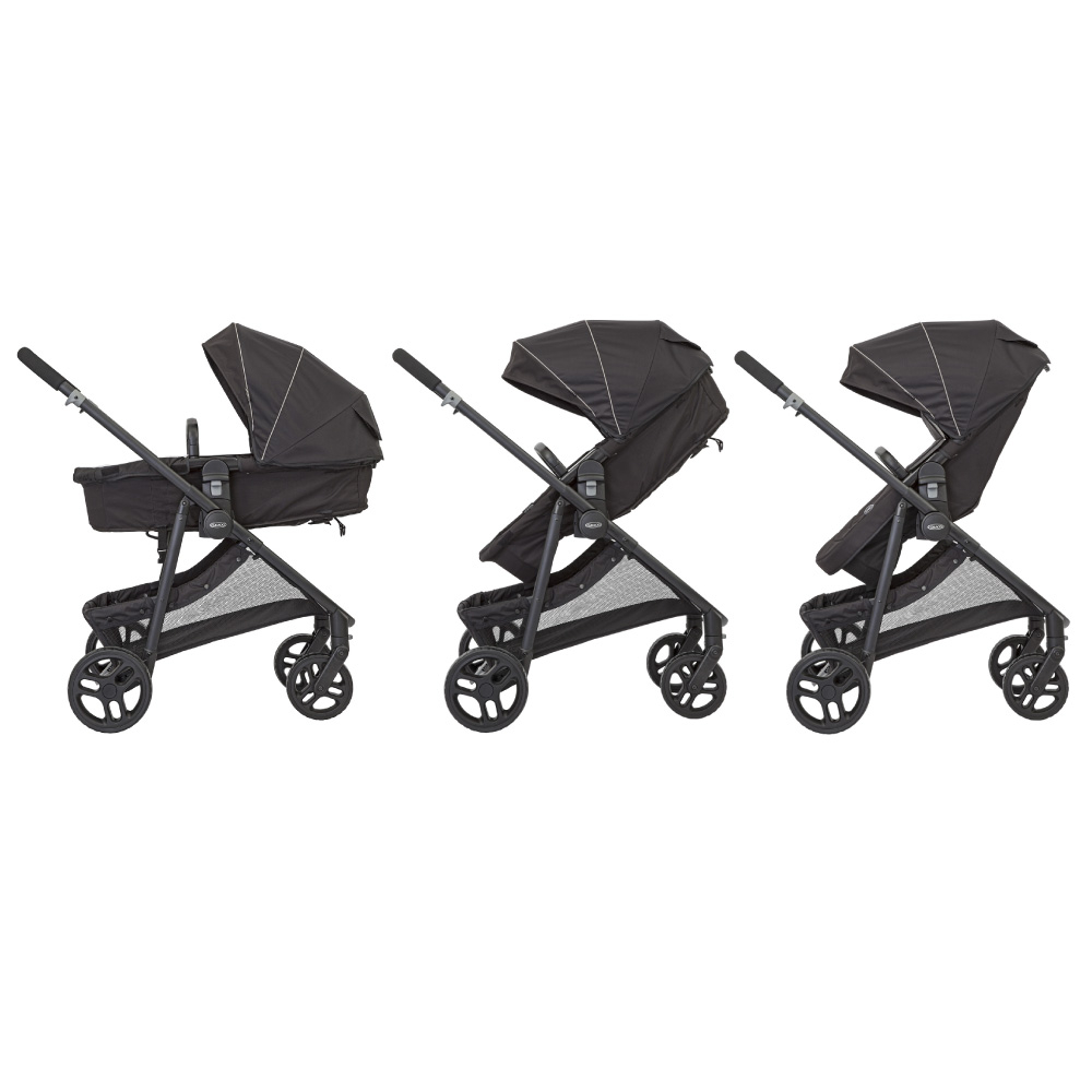 Carucior Graco Transform 2 in 1 Black [3]