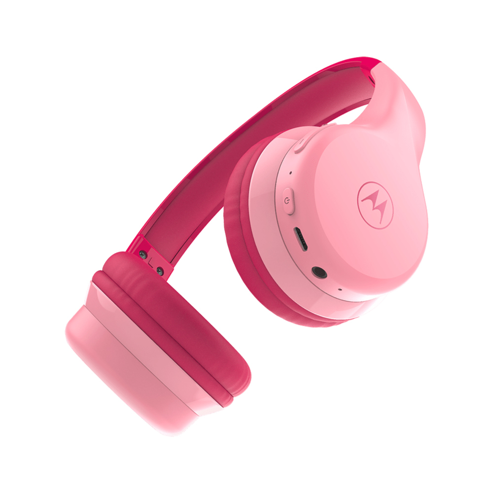 Casti Audio Wireless pentru Copii Motorola Moto JR300 Pink [3]