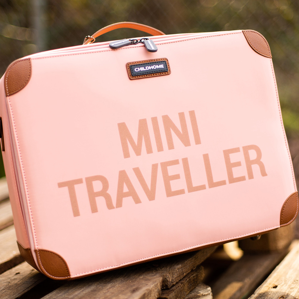 Valiza pentru copii Childhome Mini Traveller Roz [4]