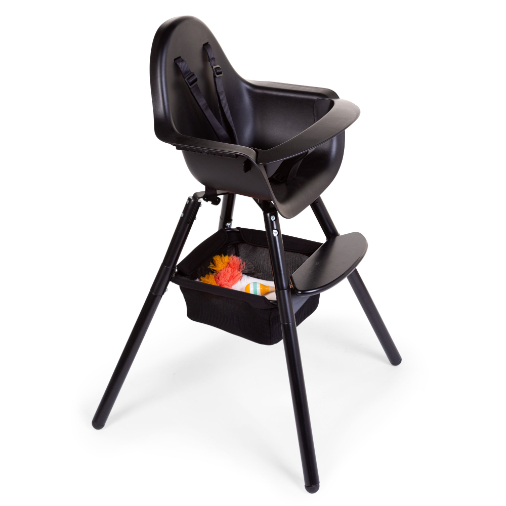 Cos accesorii pentru scaun de masa Childhome Evolu, Negru [4]