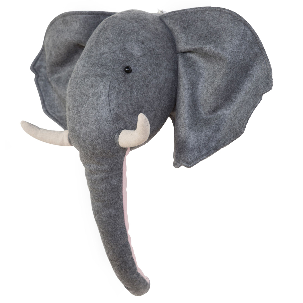 Decoratiune perete Childhome 15x28x36 cm, Elefant [2]