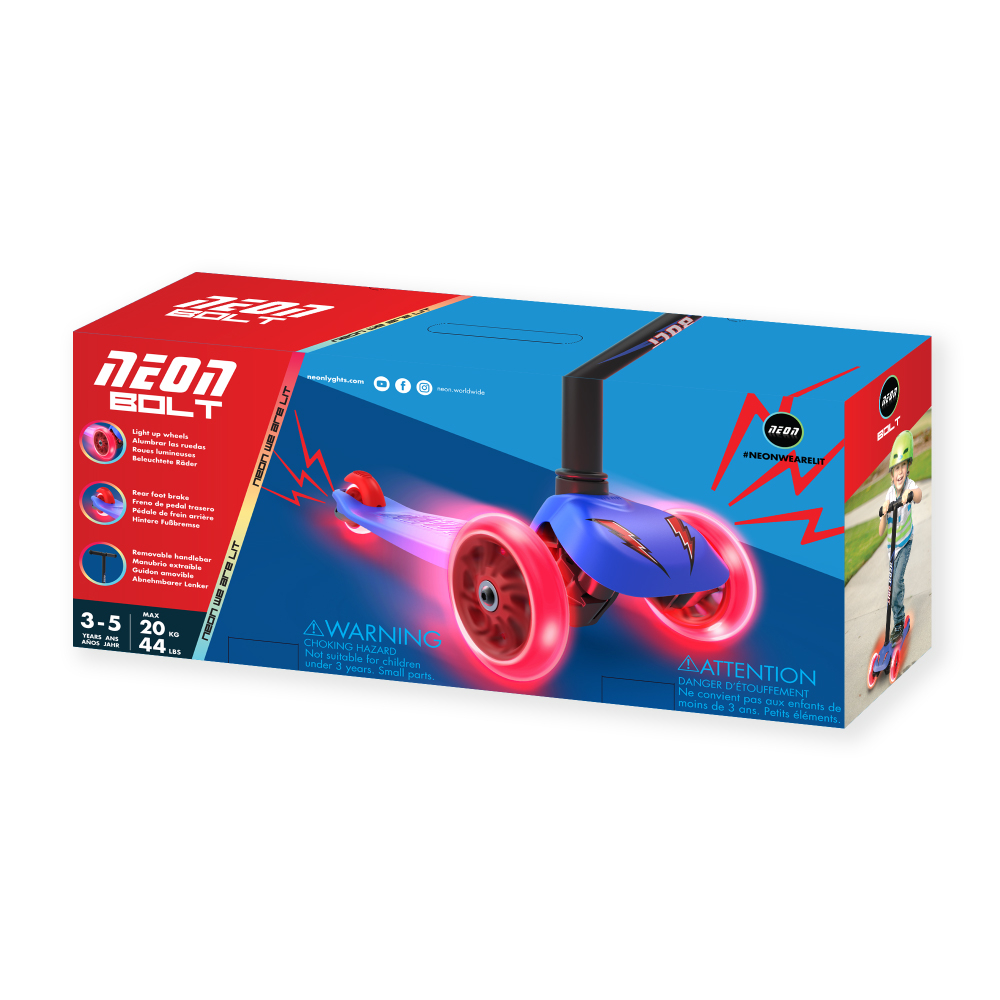 Trotineta cu 3 roti Neon Bolt Blue [7]