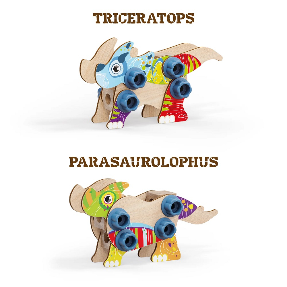 Set constructie dinozauri Quercetti Bio [5]