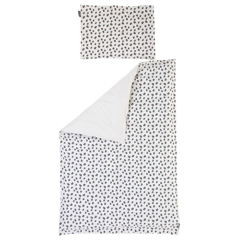 Husa pilota si fata de perna Childhome Jerse 100x140 cm, Leopard [2]