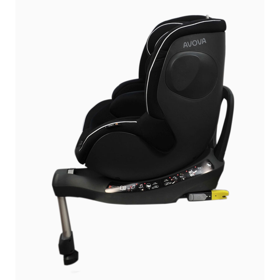 Scaun auto Avova Sperber-Fix i-Size Pearl Black [2]