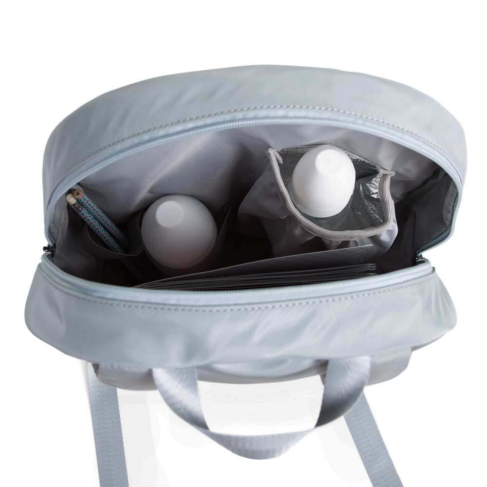 Ghiozdan Childhome ABC 29x12x38 cm Gri [3]