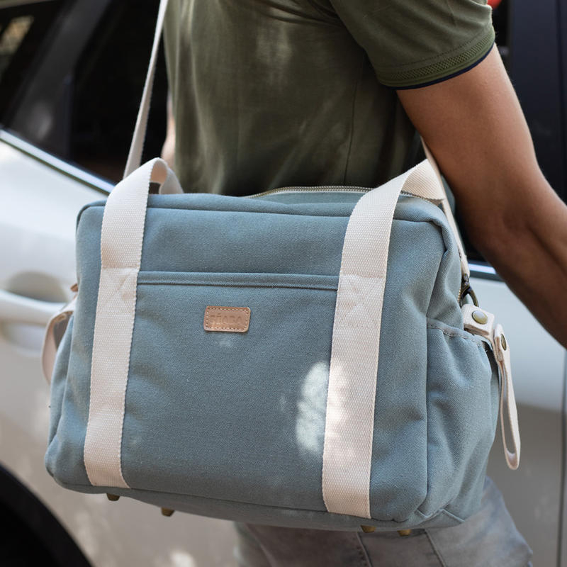 Geanta de infasat Beaba Paris Sage Green [5]