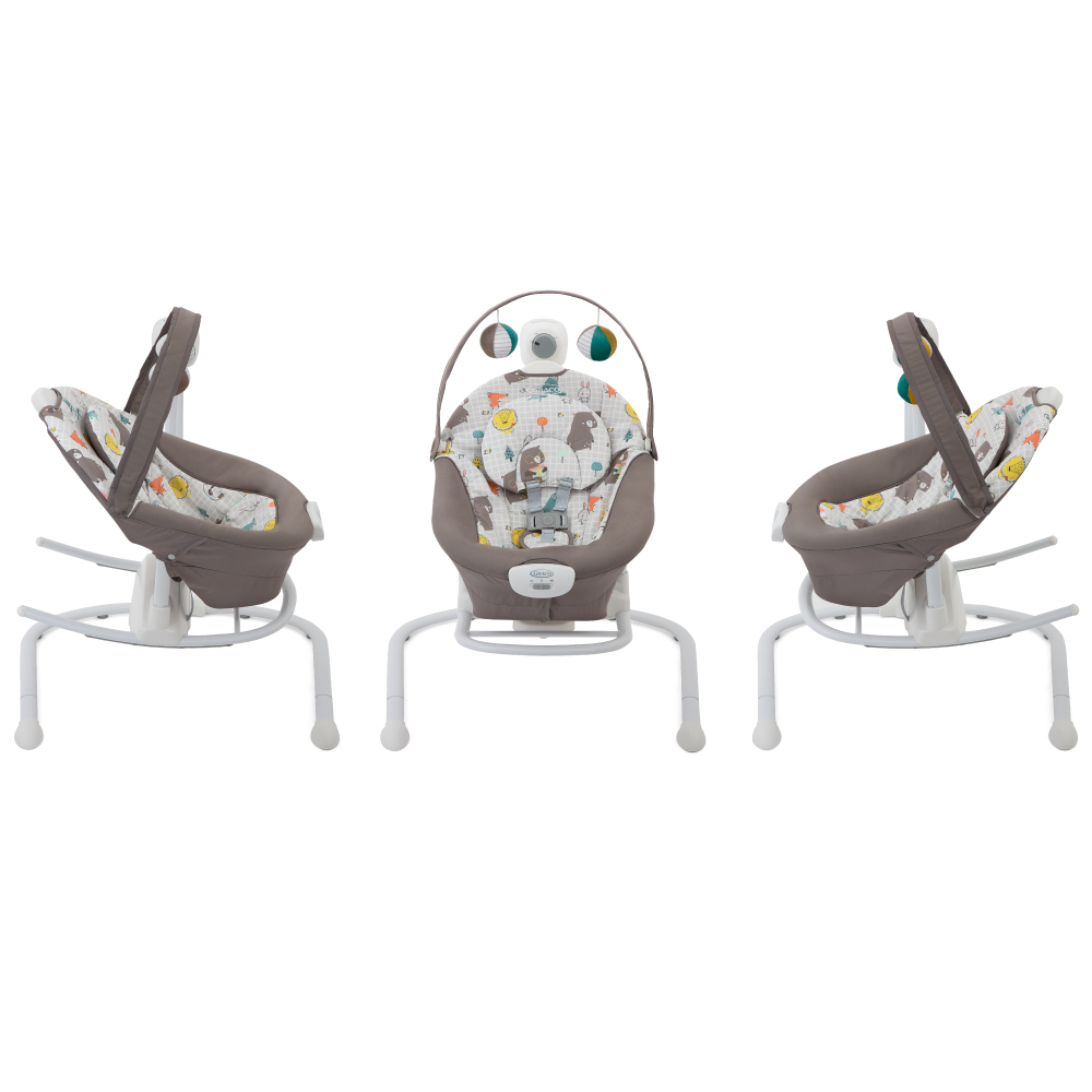 Balansoar Graco 2 in 1 Duet Sway Bear Tales [3]
