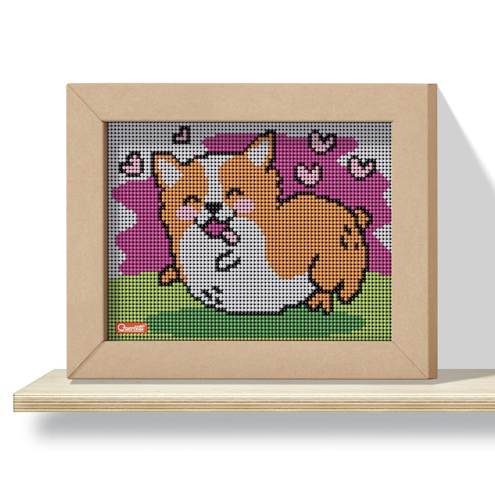 Quercetti Pixel Art Kawaii 4 planse Design Corgi [2]