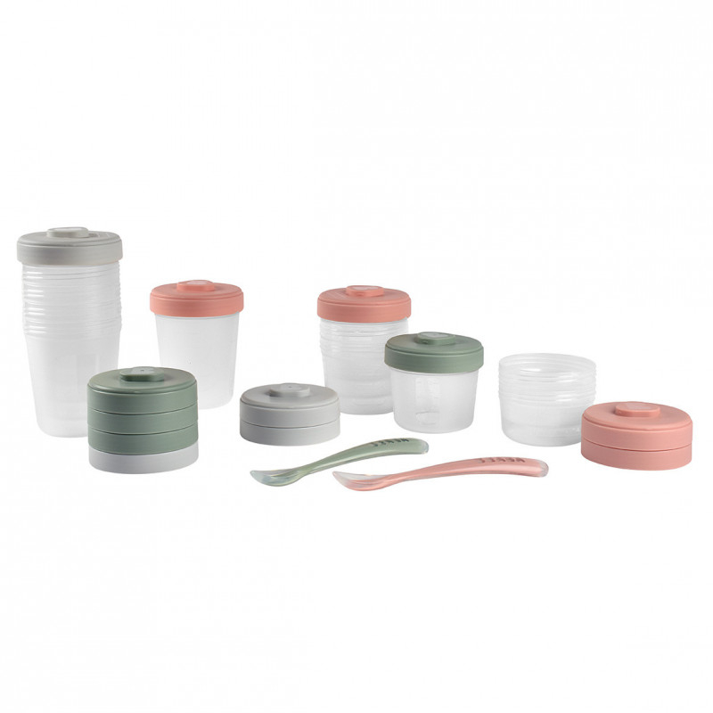 Set 12 recipiente hrana Beaba Eucalyptus 2x90 ml, 4x150 ml, 6x250 ml [2]