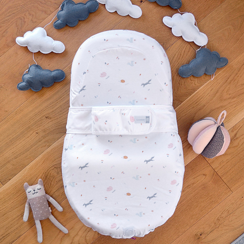 Saltea Fiziologica Bebelusi Red Castle Cocoonababy Happy Fox [4]