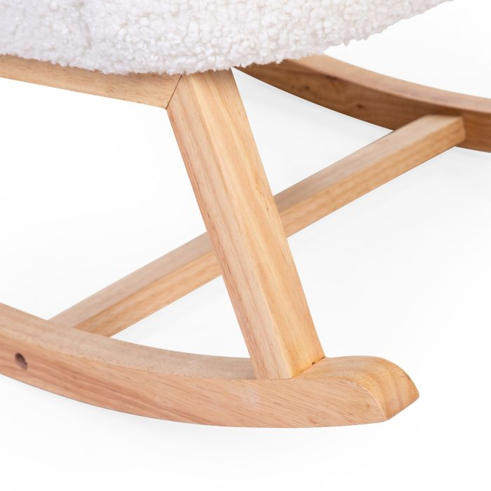 Scaun balansoar Childhome Teddy Alb [4]