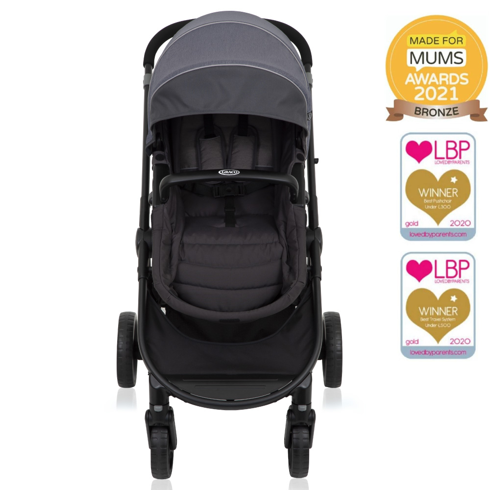 Carucior Graco Transform 2 in 1 Slate [2]