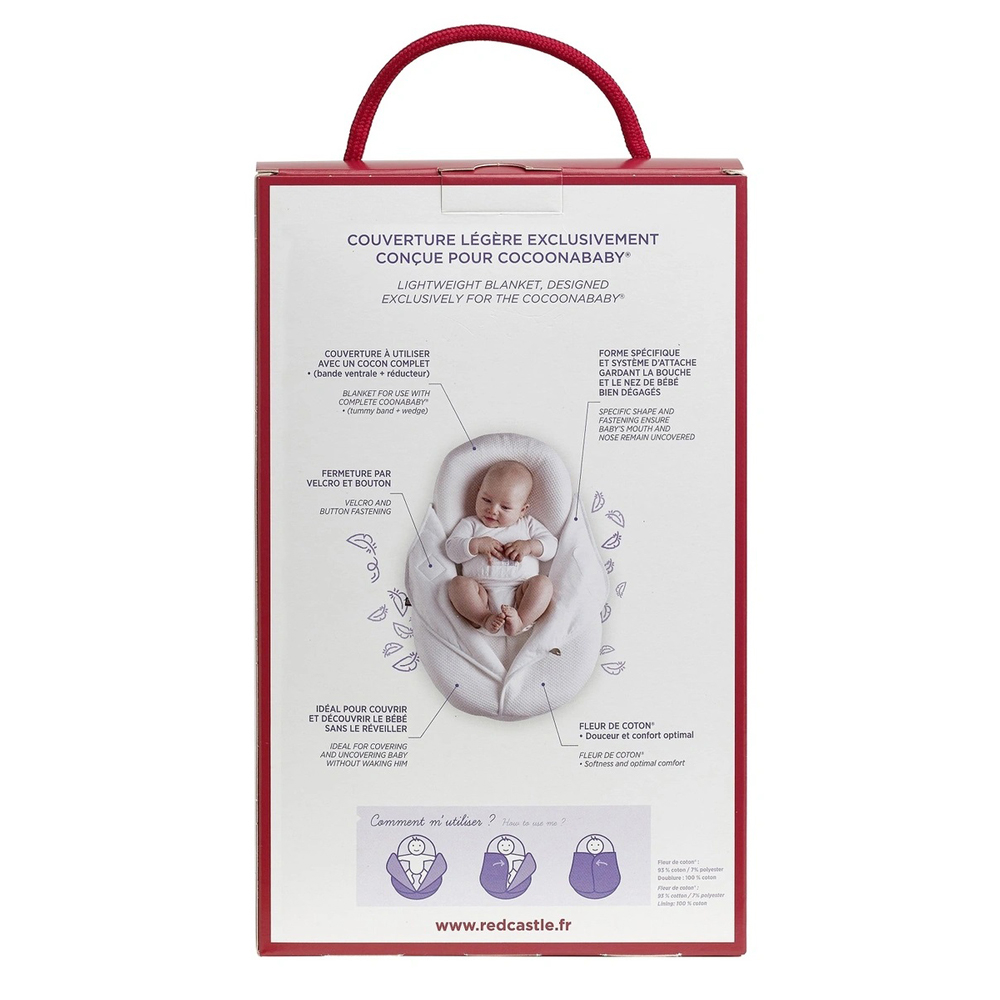 Paturica pentru Saltea Cocoonababy - Alb [4]