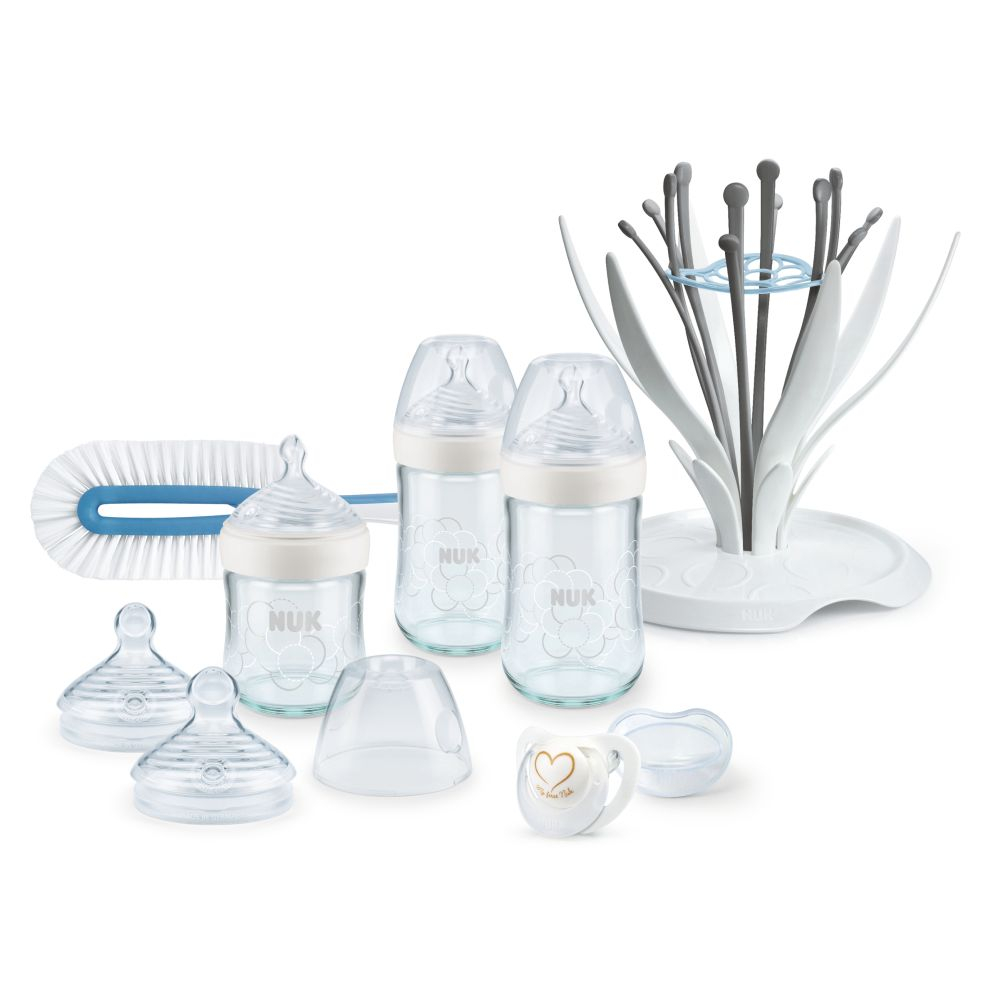 Set Nuk Premium Nature Sense Biberoane Sticla [2]