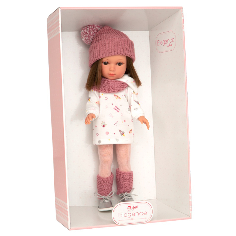 Papusa Arias Carlota Elegance 36 cm White/Pink [3]
