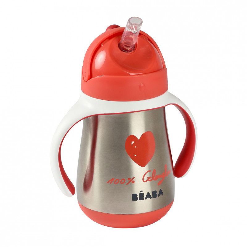 Cana cu pai din inox Beaba 250 ml Mathilde Cabanas [2]