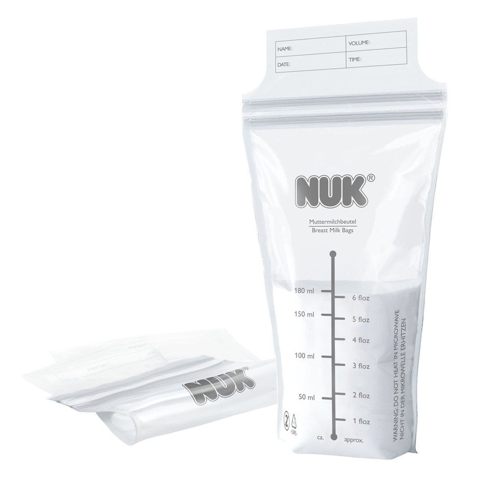 Pungi Stocare Lapte Matern Nuk 180Ml 25Buc/Cutie [2]