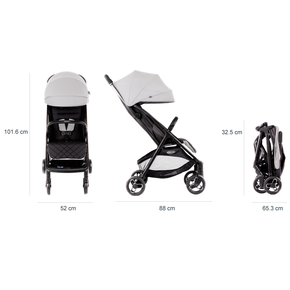 Carucior Graco Myavo Steeple Gray [5]