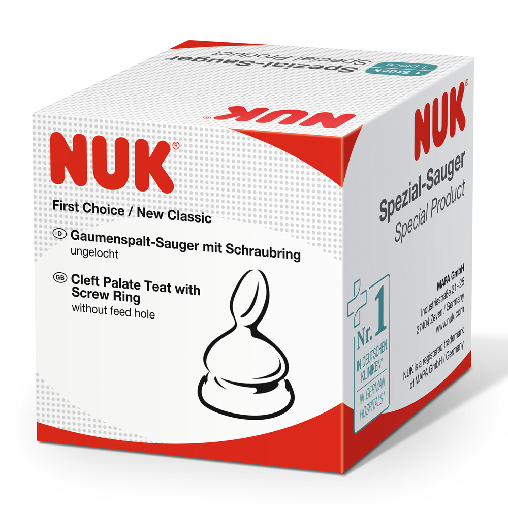 Tetina Nuk First Choice Latex speciala pentru palatoschizis [2]