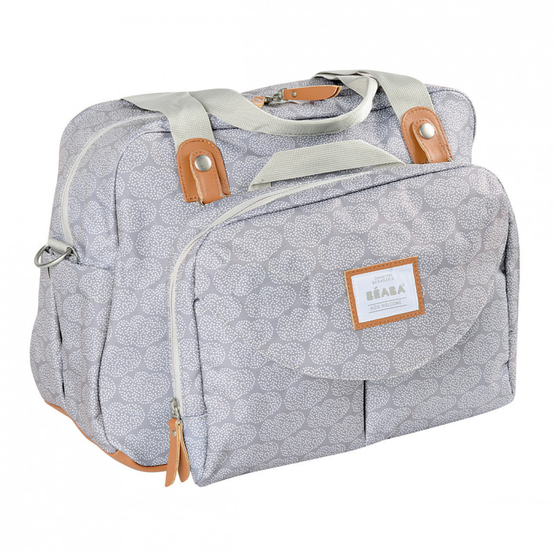 Geanta de infasat Beaba Geneva II Tiny Clouds Grey [4]