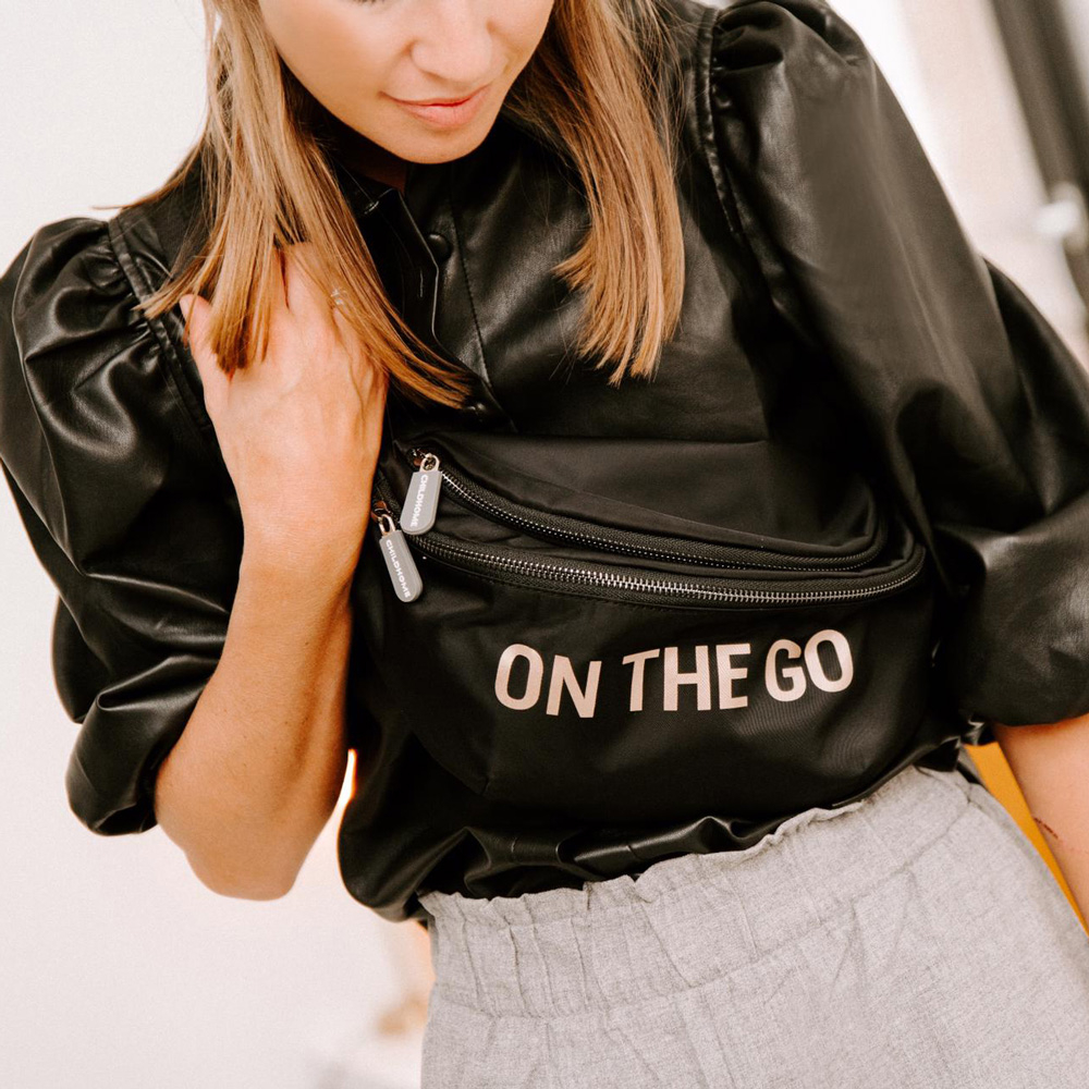 Geanta Childhome Banana On The Go Negru [4]