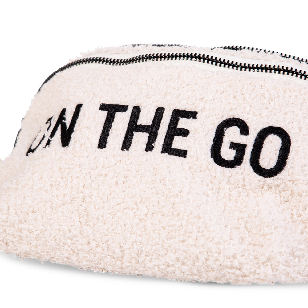 Geanta Childhome Banana On The Go Teddy Alb [3]