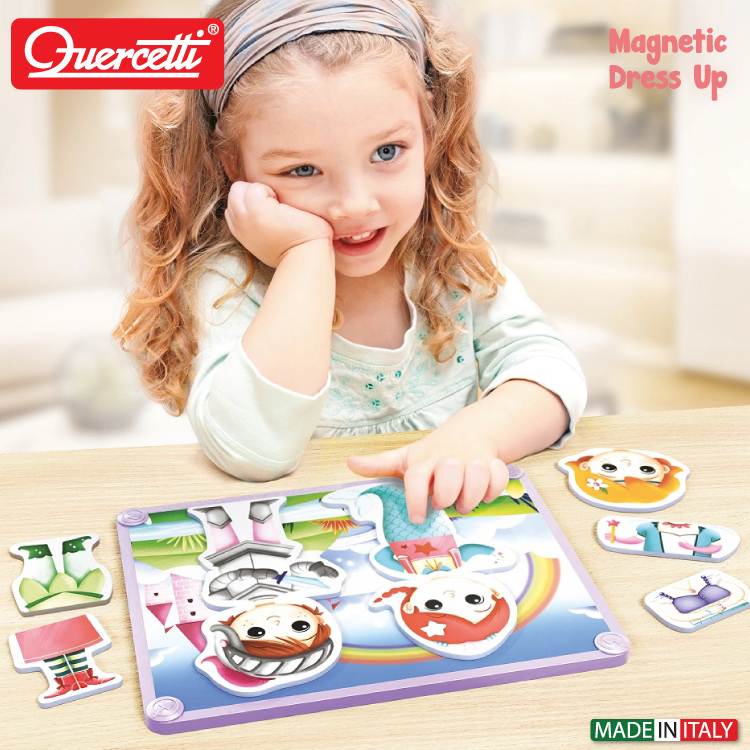 Quercetti Magnetic Dress Up Basm [6]
