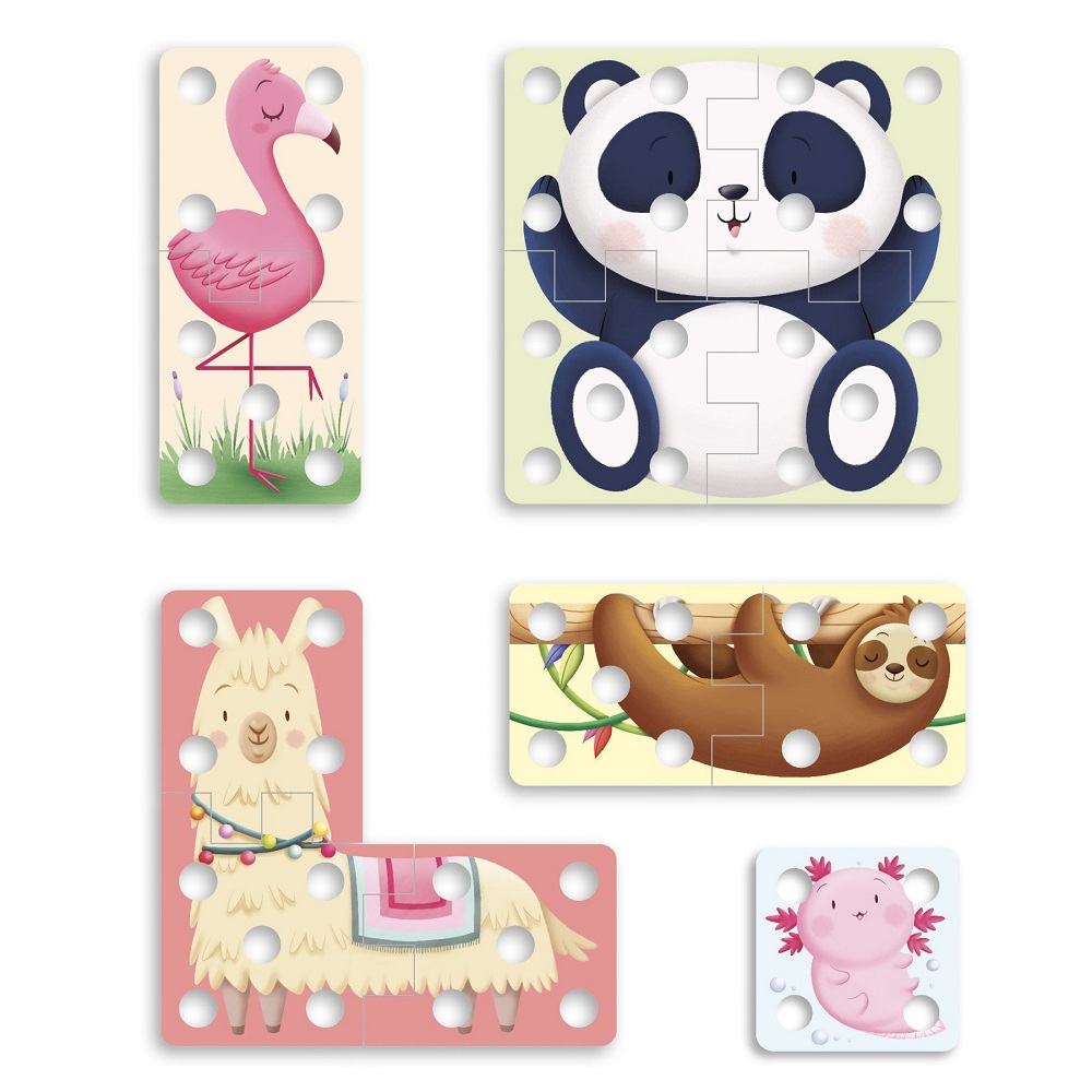 Puzzle cu sireturi Quercetti  [2]