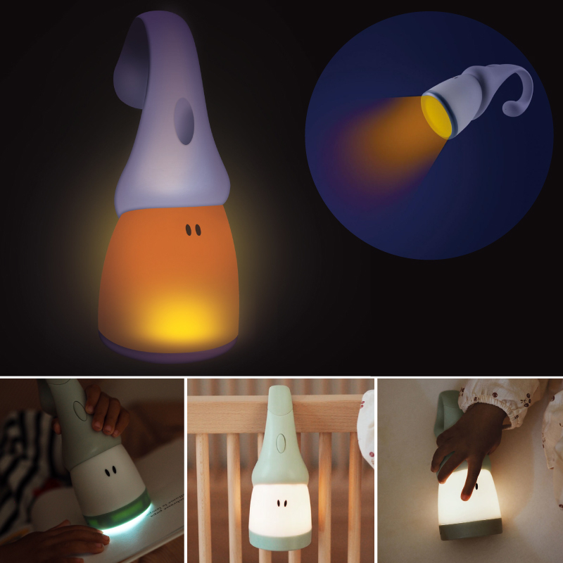 Lampa portabila 2 in 1 Beaba Pixie Torch Sage Green [4]