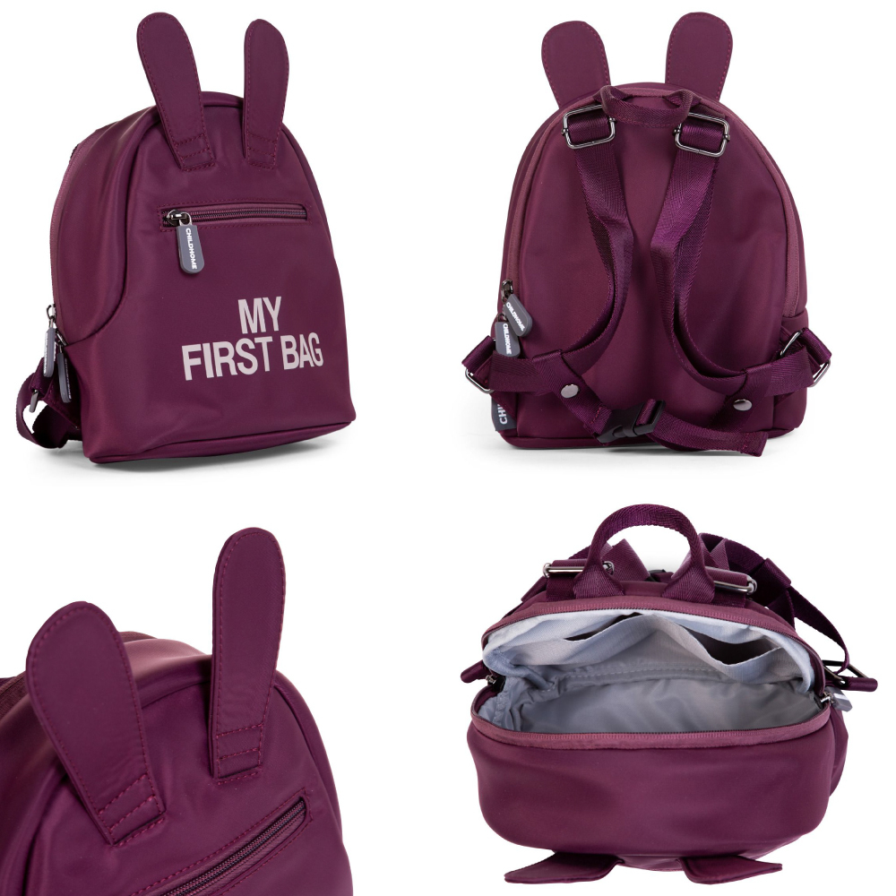 Rucsac pentru copii Childhome My First Bag Visiniu [3]