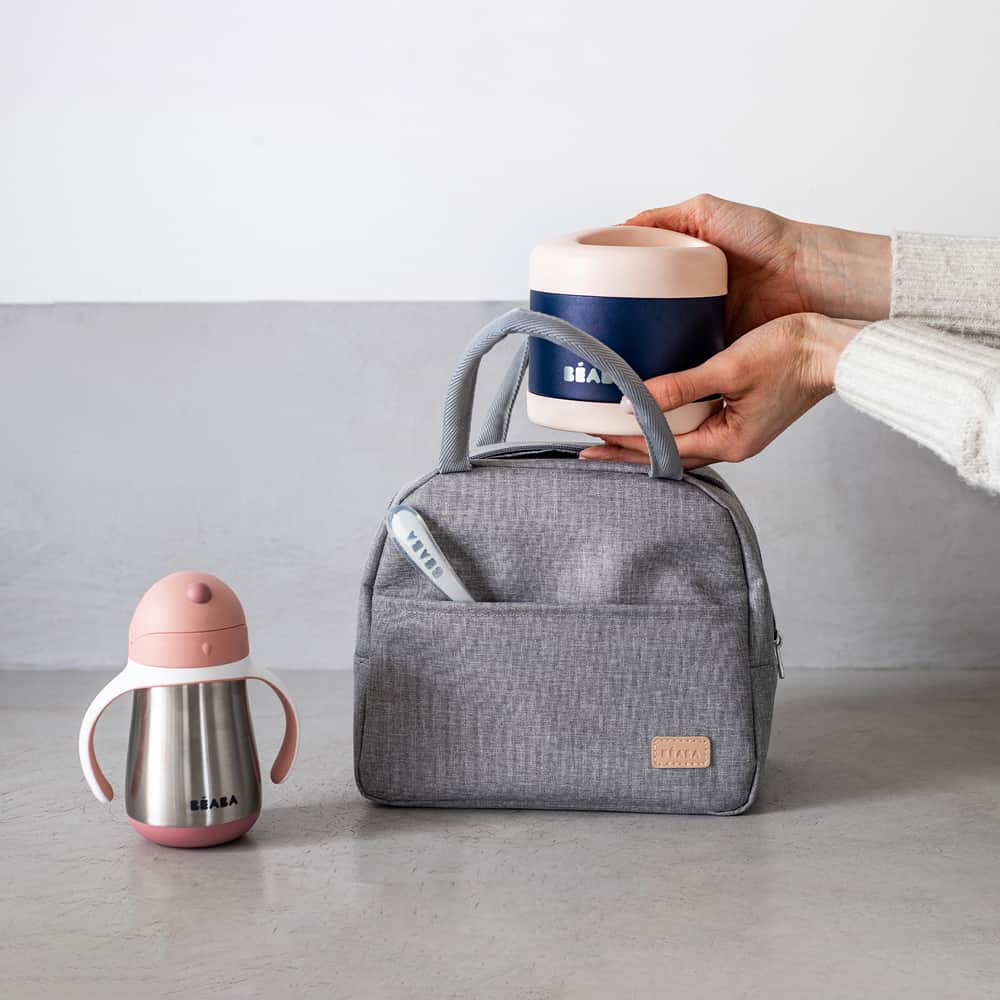 Set izoterm on the go 4 piese Beaba Pink [3]