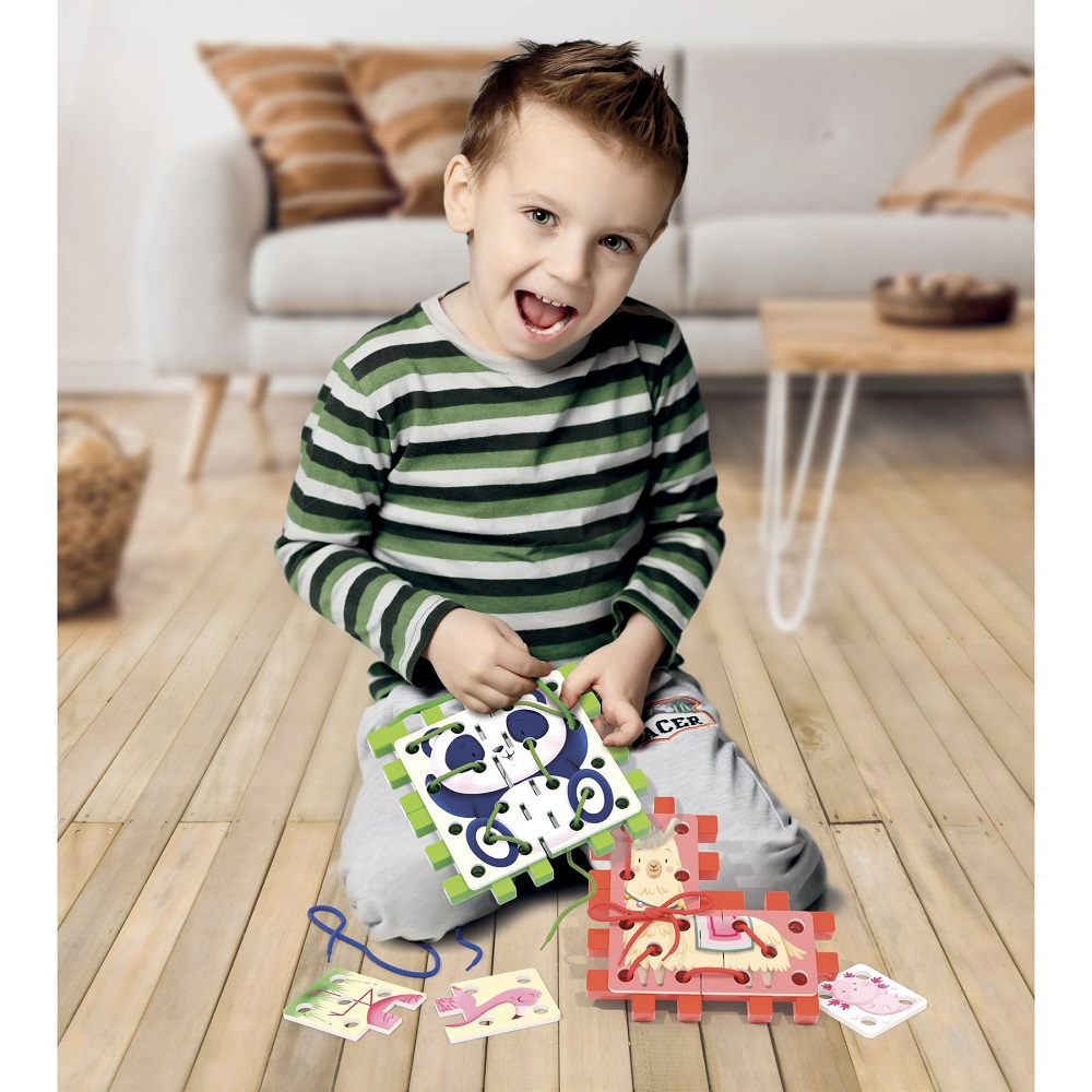 Puzzle cu sireturi Quercetti  [4]