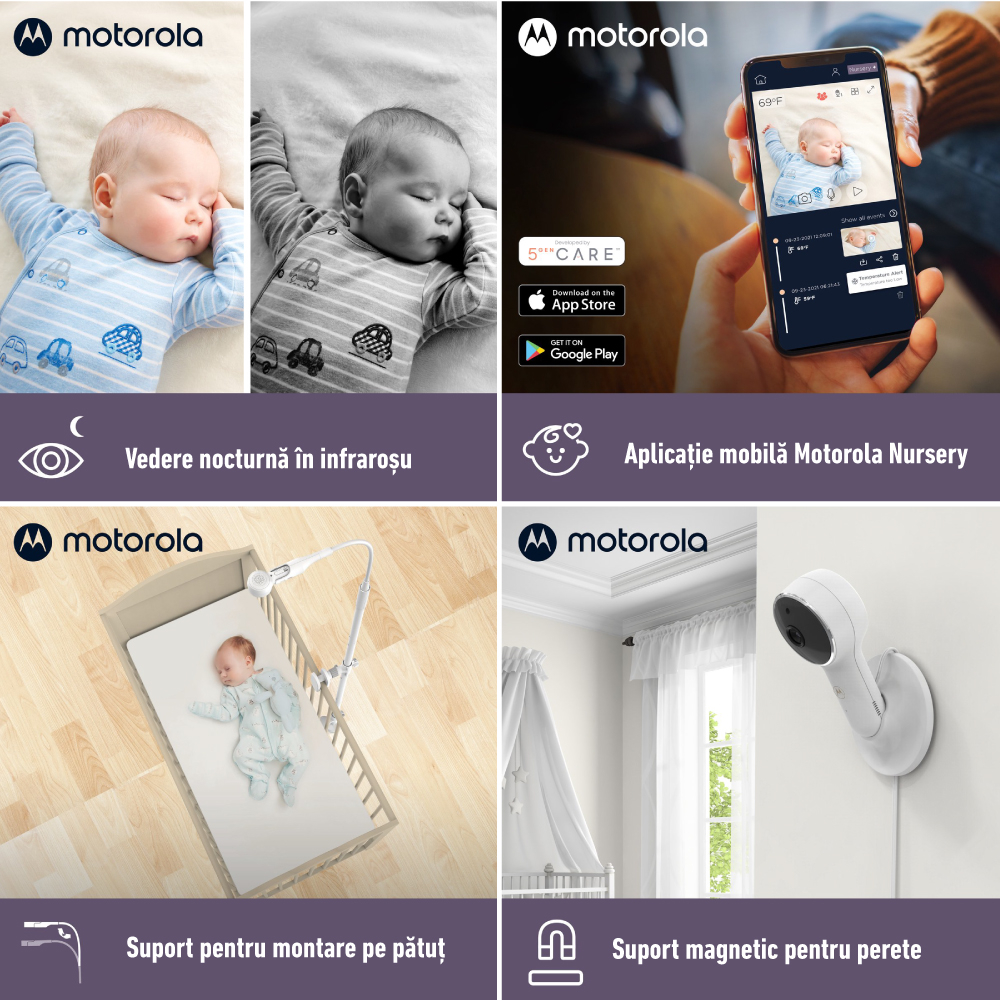 Video Monitor Digital + Wi-Fi Motorola VM65X Connect [6]