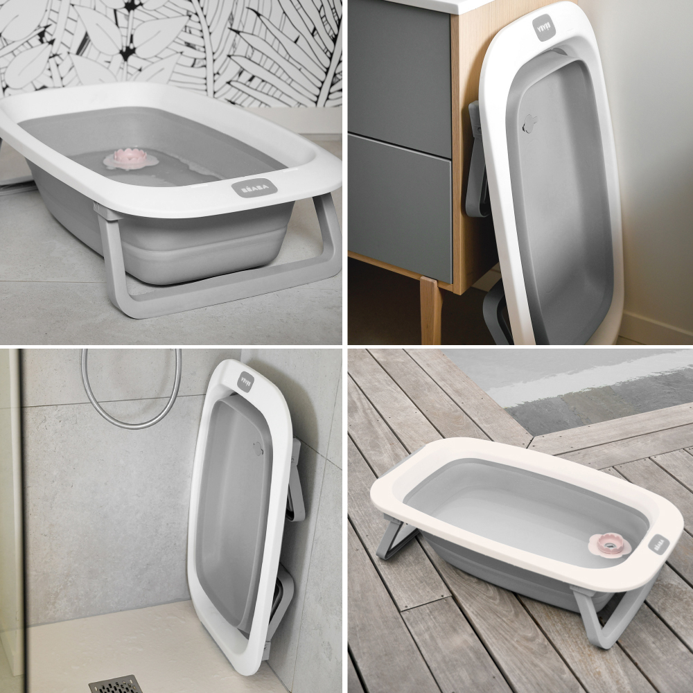 Cadita pliabila Beaba Eazy Pop Velvet Grey [4]