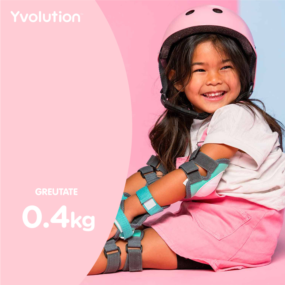 Casca protectie Yvolution 44-52 cm Pink [4]