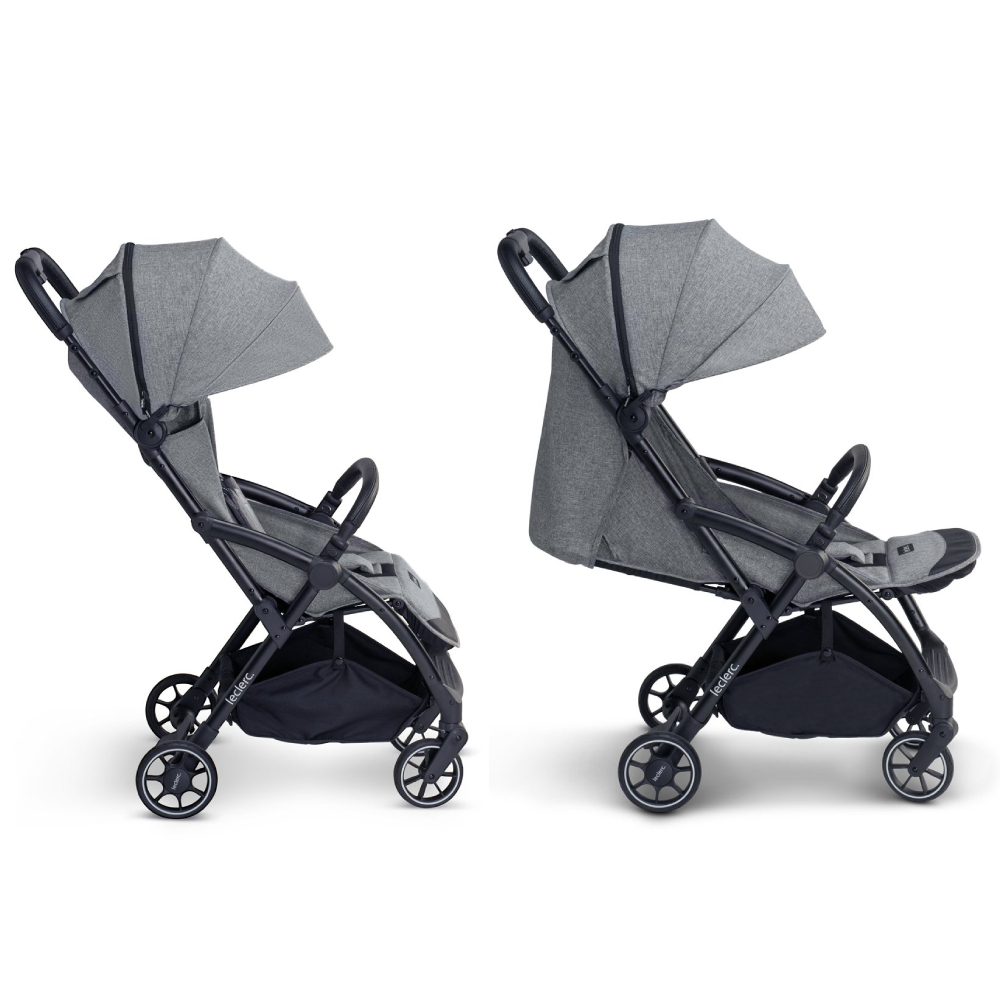 Carucior Leclerc Influencer Grey Melange [3]
