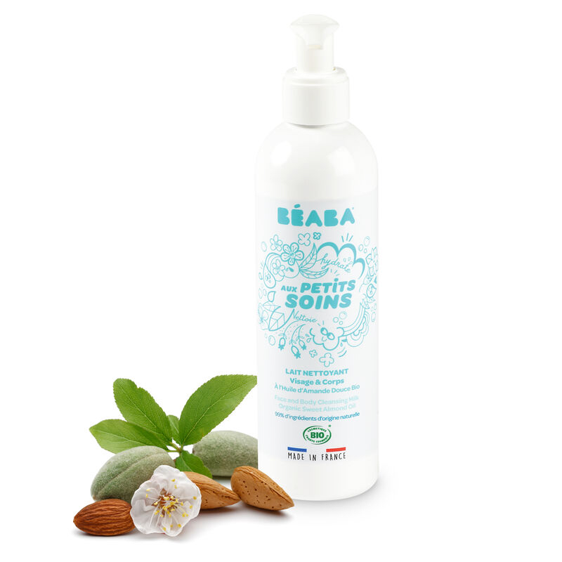 Lapte de curatare fata si corp pentru bebelusi Beaba 250 ml, Certificat Organic [4]