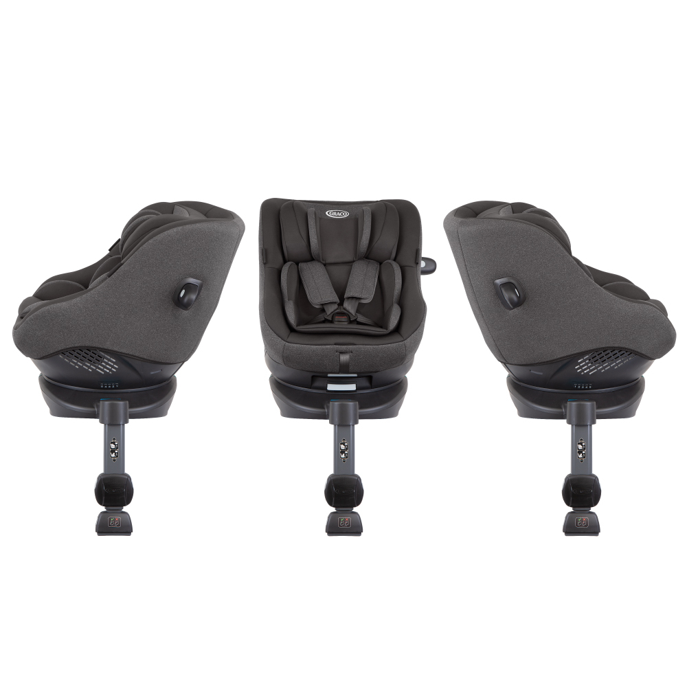 Scaun auto Graco rotativ 360 Turn2Me i-Size Heather [4]