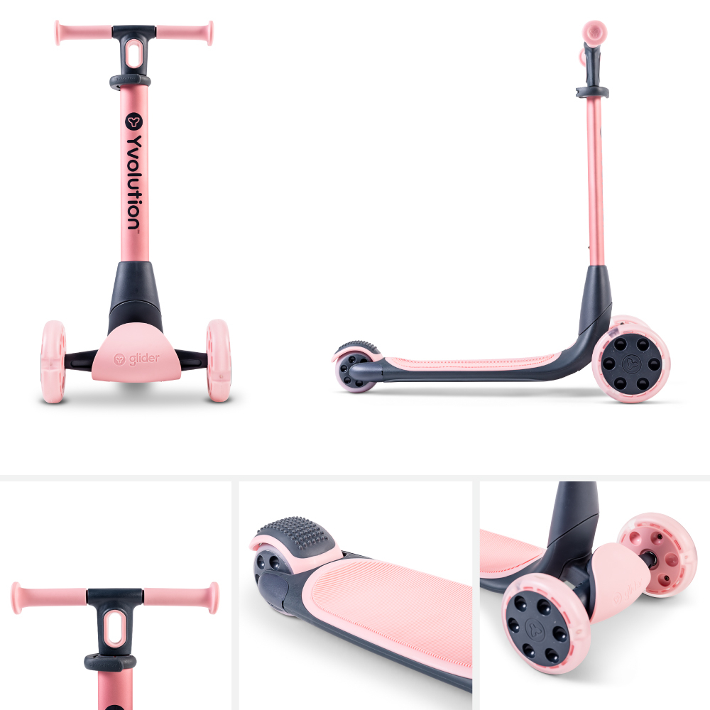 Trotineta Yvolution Y Glider Nua Pink [3]