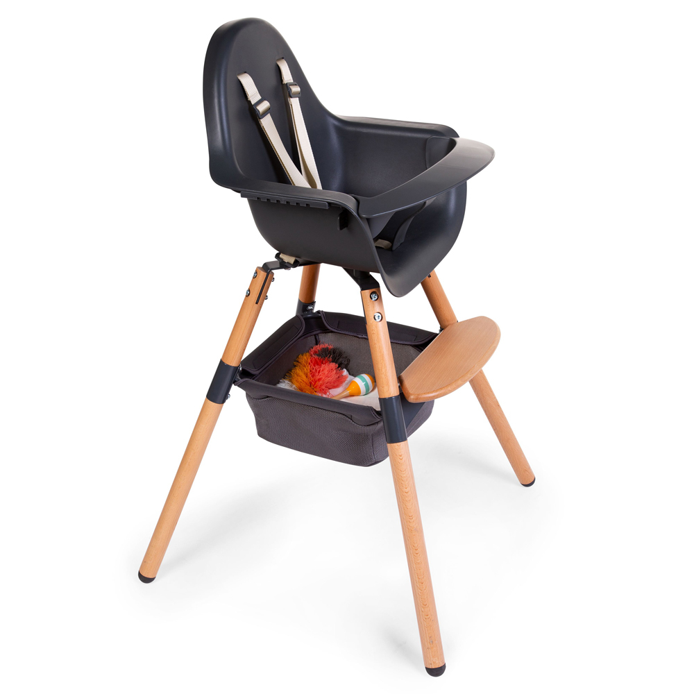 Cos accesorii pentru scaun de masa Childhome Evolu, Antracit [2]