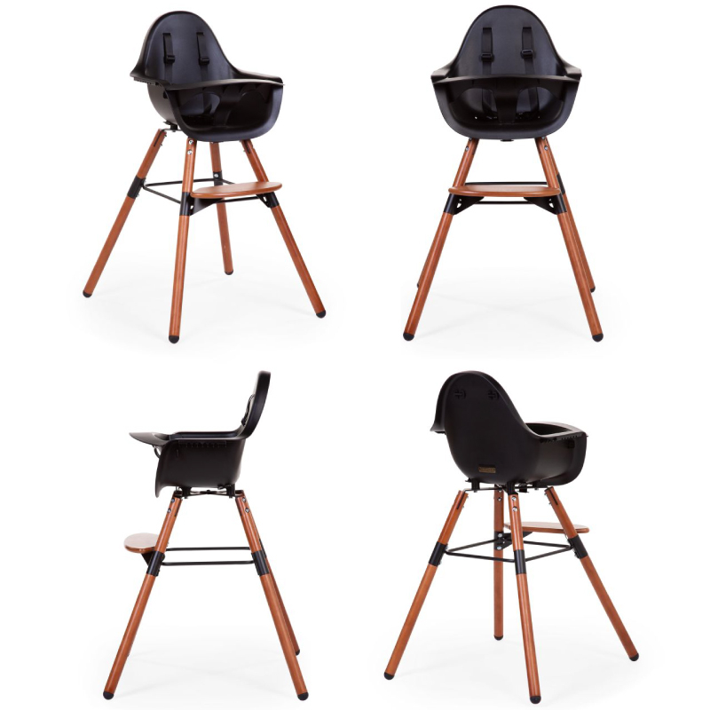 Scaun de masa reglabil in inaltime Childhome Evolu 2 Nuc/Negru [3]