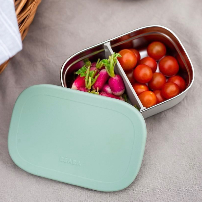 Caserola inox Beaba Sage Green [4]