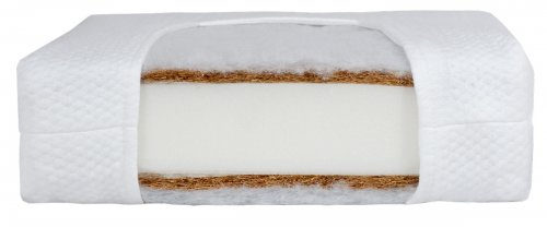 Saltea Cocos Spuma Poliuretanica Cocos Komfort Lux 95/65/7.5 cm [4]