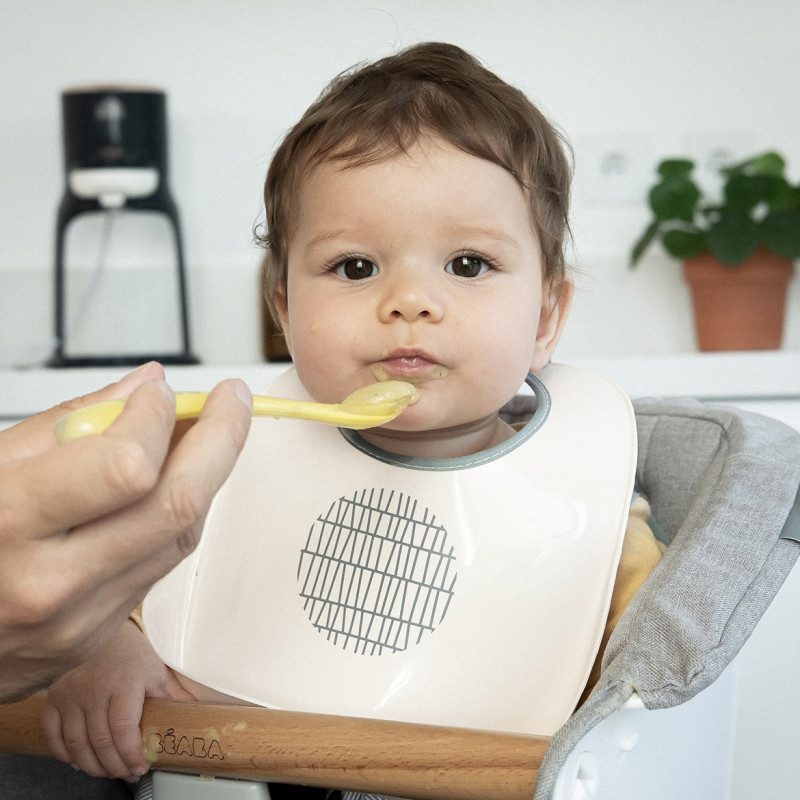 Baveta plastic Beaba Pink [2]