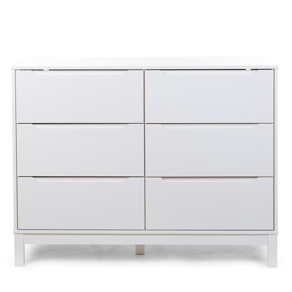 Comoda Childhome Jota 118.1x73.3x100.2 cm cu masa de infasat, MDF Alb [2]