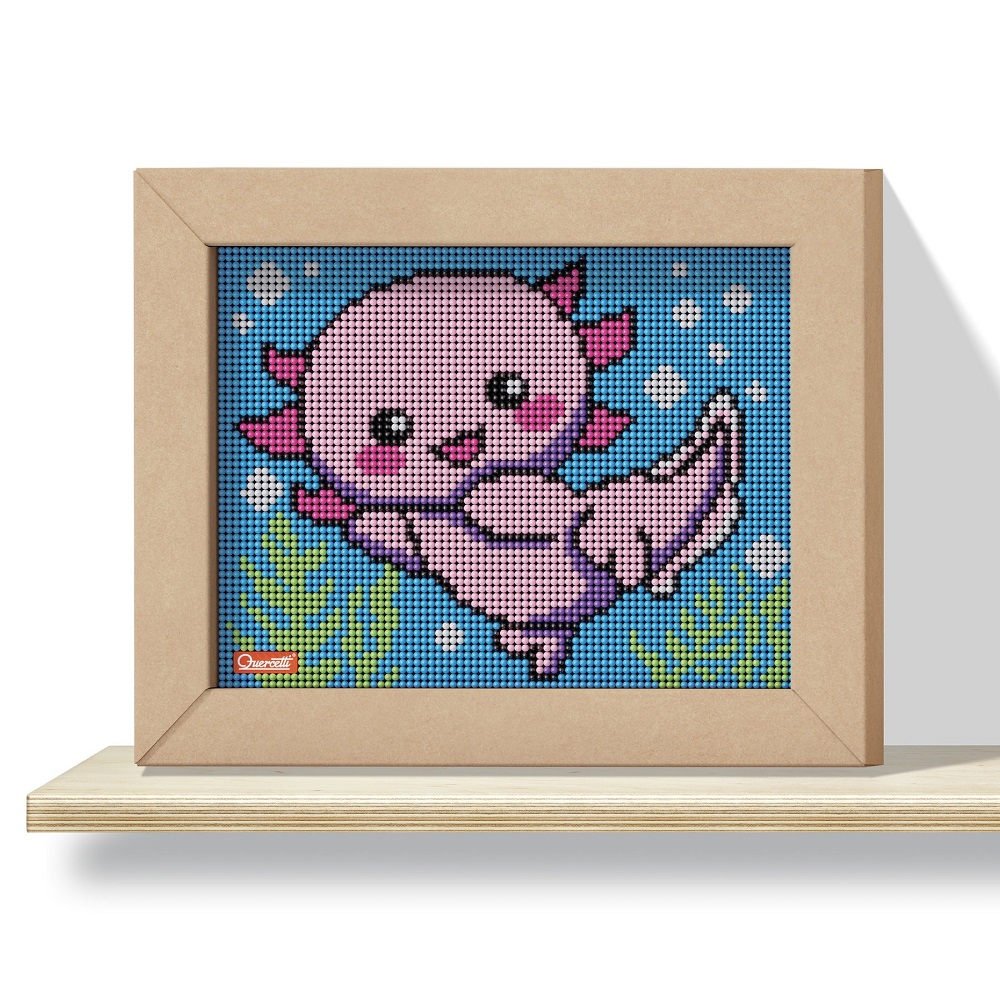 Quercetti Pixel Art Kawaii 4 planse Design Axolotl [2]