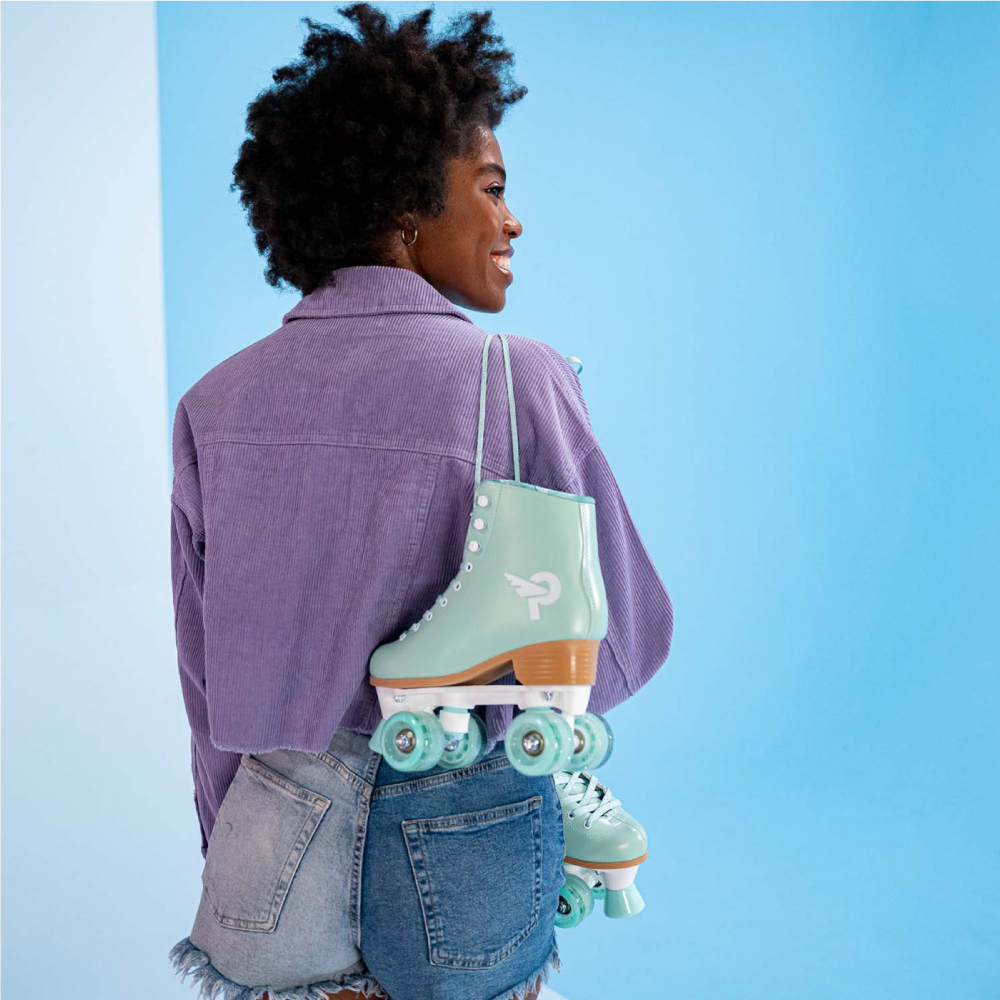 Patine cu rotile ajustabile Prettyfly marime 35-38 Blue [3]