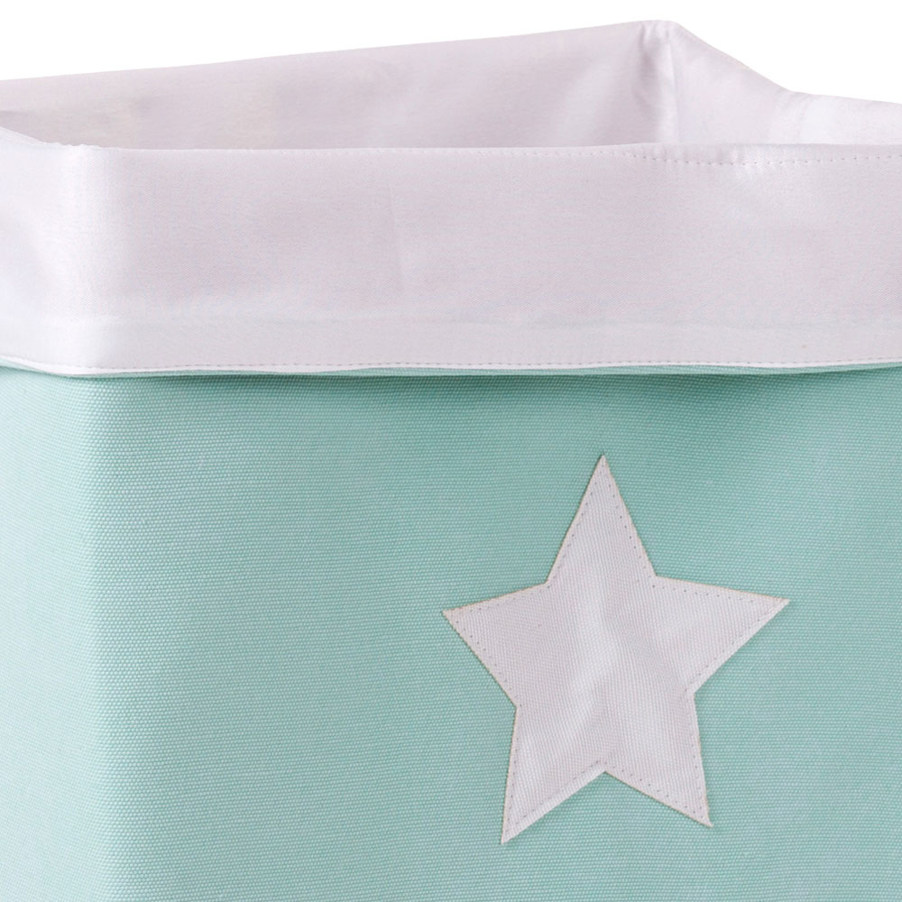 Cos depozitare panza Childhome 32x32x60 cm, Menta [2]