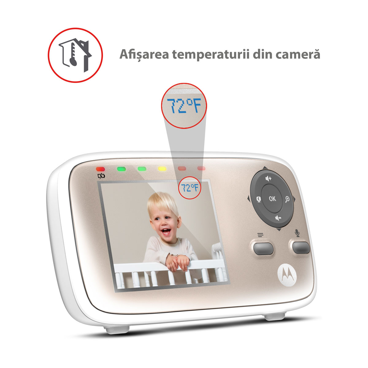 Video Monitor Digital + Wi-Fi Motorola MBP667 Connect [2]